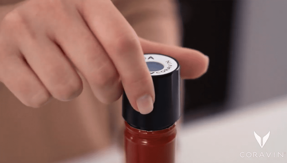 Come si usa Coravin Timeless Tappi a vite