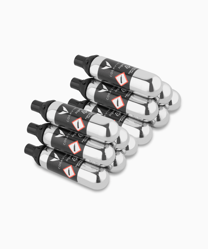 Capsule Coravin di gas argon Puro (21 ml)