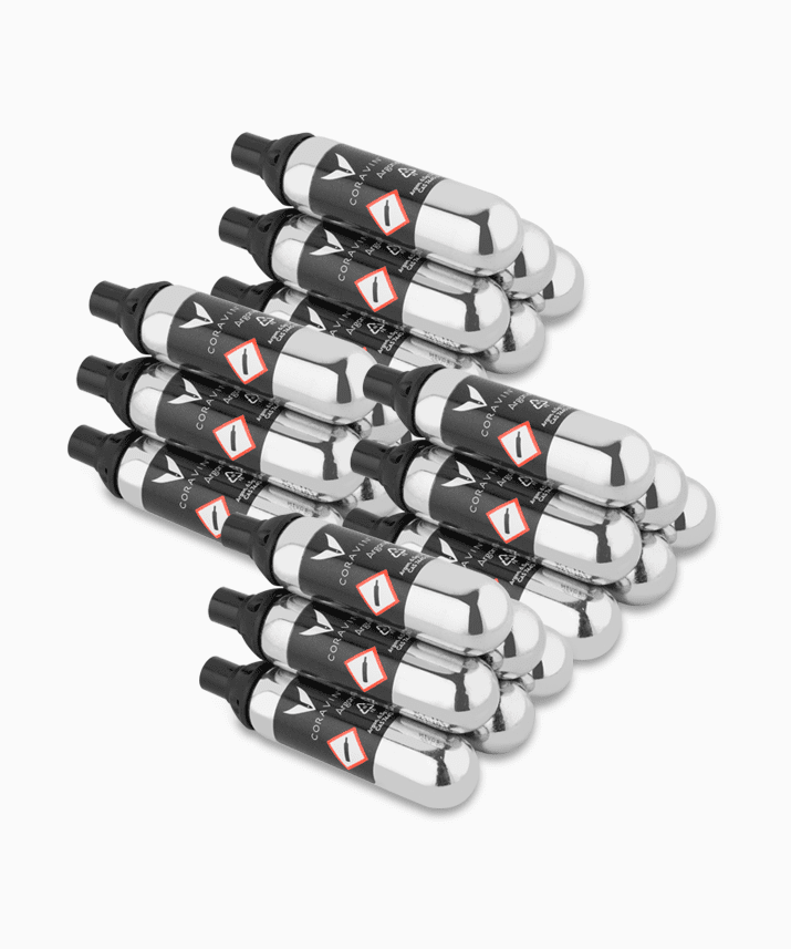 Capsule Coravin di gas argon Puro (21 ml)